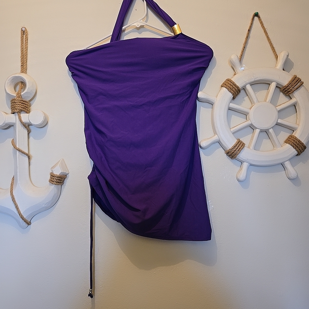 Jantzen Purple Women's One Piece Swimsuit